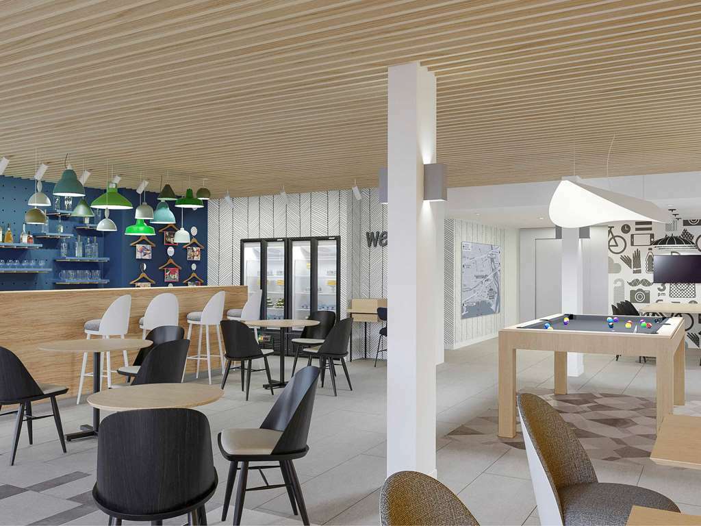 Ibis Styles Nice Cap 3000 Aeroport Saint-Laurent-du-Var Restoran fotoğraf